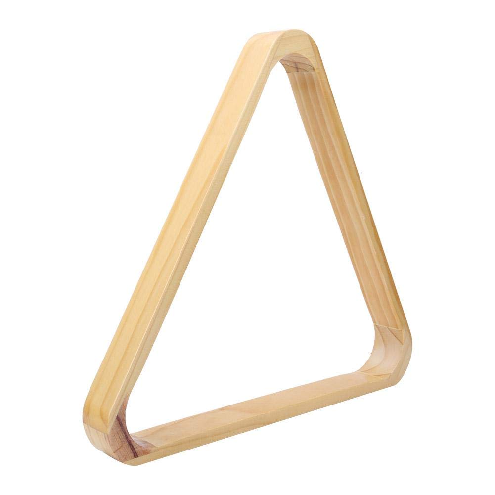 Vbest life Professionelle Holz Billard Dreieck Rhombus Rahmen Snooker Bälle Rack Billard Holzstativ Billard Zubehör Sportzubehör Zubehör