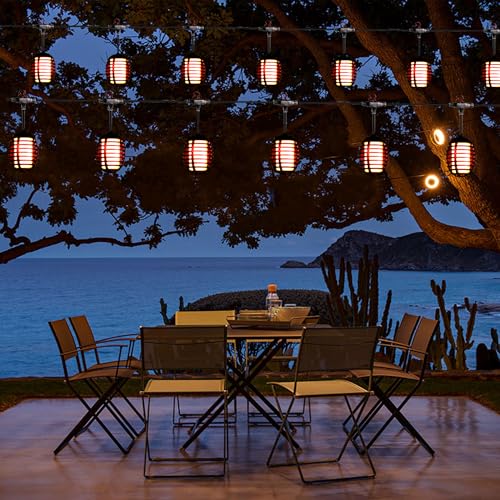 Luces solares para exterior, 30 pies, 15 LED miniatura 6