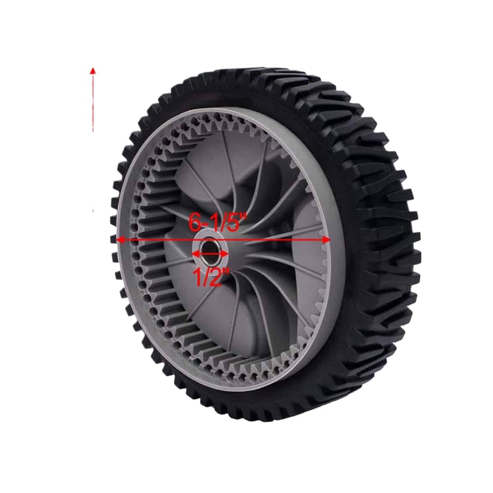 Ruedas de cortacésped de 8 pulgadas para cortacésped de 22 pulgadas con operador a pie y autopropulsados ​​– Compatible con modelos selectos
