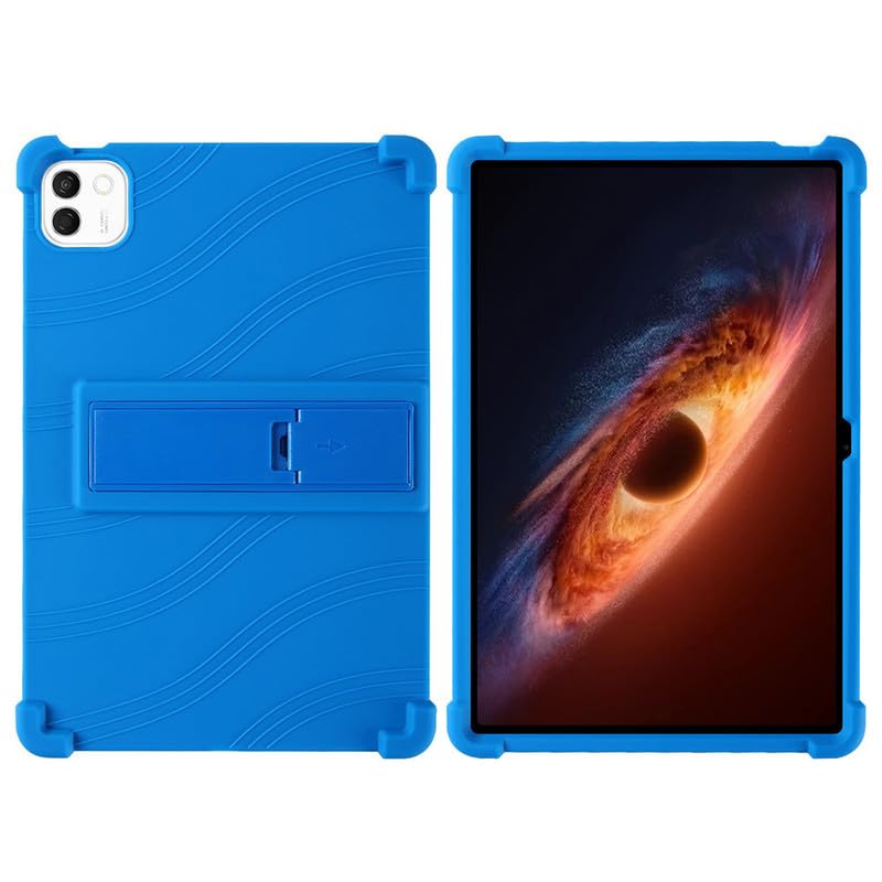 Coque Honor Magic Pad 4 12,3" 2026 silicone bleu antichoc avec béquille intégrée PC
