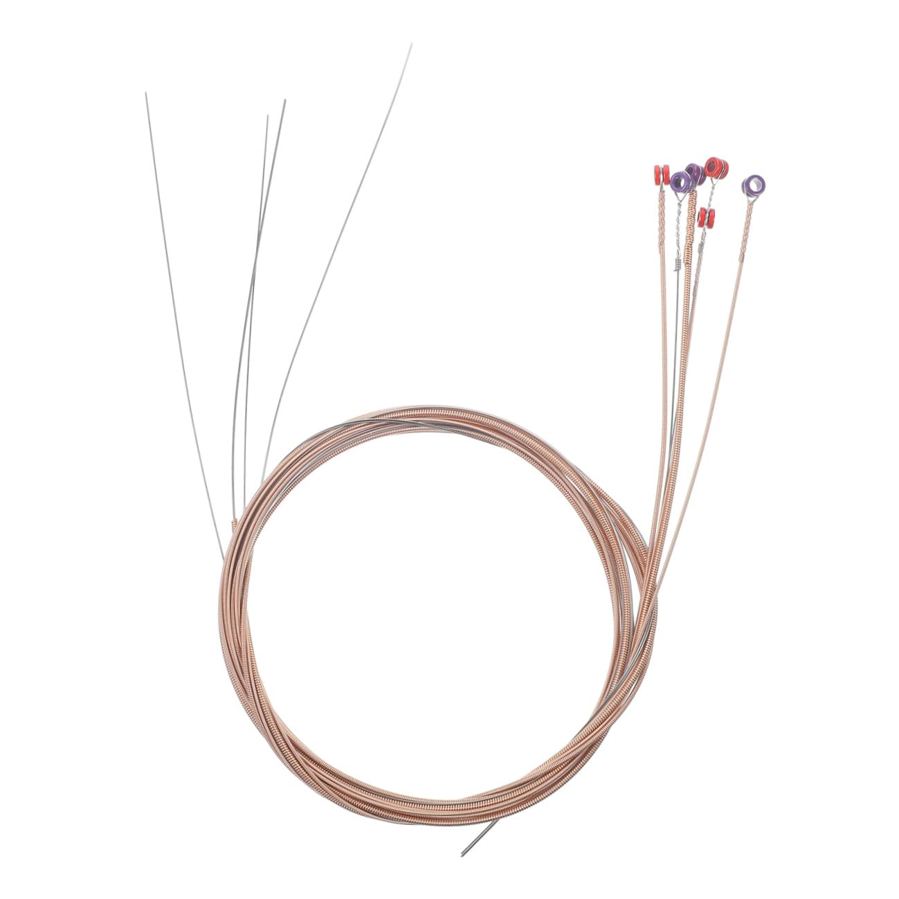 ifundom 24pezzi Corde Per Chitarra Folk Corde Musicali Accessori Per Chitarra Acustica Con Qualità Di Suono Ottimale e Resistenza Duratura