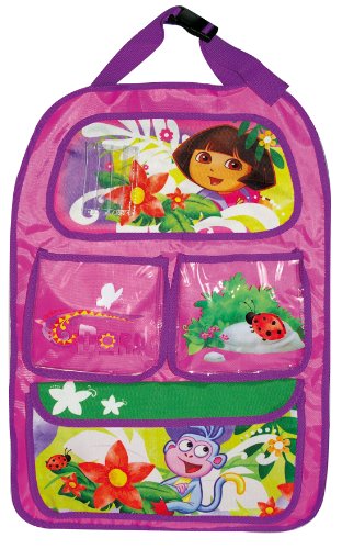 Dora DE KFZ 650: Organizador de Juguetes para Respaldo de Asiento de Coche  Color Morado