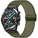 Cinturino per Huawei Watch GT 2 46mm, Hatolove 22mm Braccialetto Elastico Tessuto di Nylon Sportivo Cinturino per Huawei GT 2e/GT2 Pro/GT 3 46mm/Huawei Watch GT Fashion/Sport/Active/Elegant/Classic