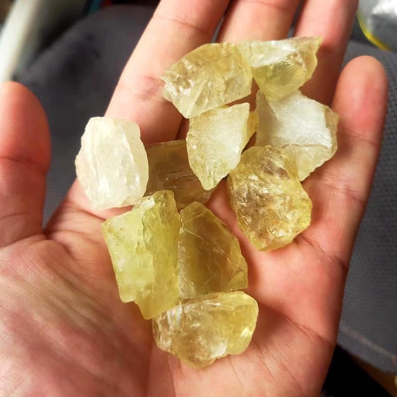 Naturalny kryształ, surowy kamień, naturalny cytryn, surowy kamień, duże cząsteczki, nieszlifowany, dyfuzor zapachowy, aromaterapia, żwir, dekoracja krajobrazu, do cięcia, chwiejnego leczenia