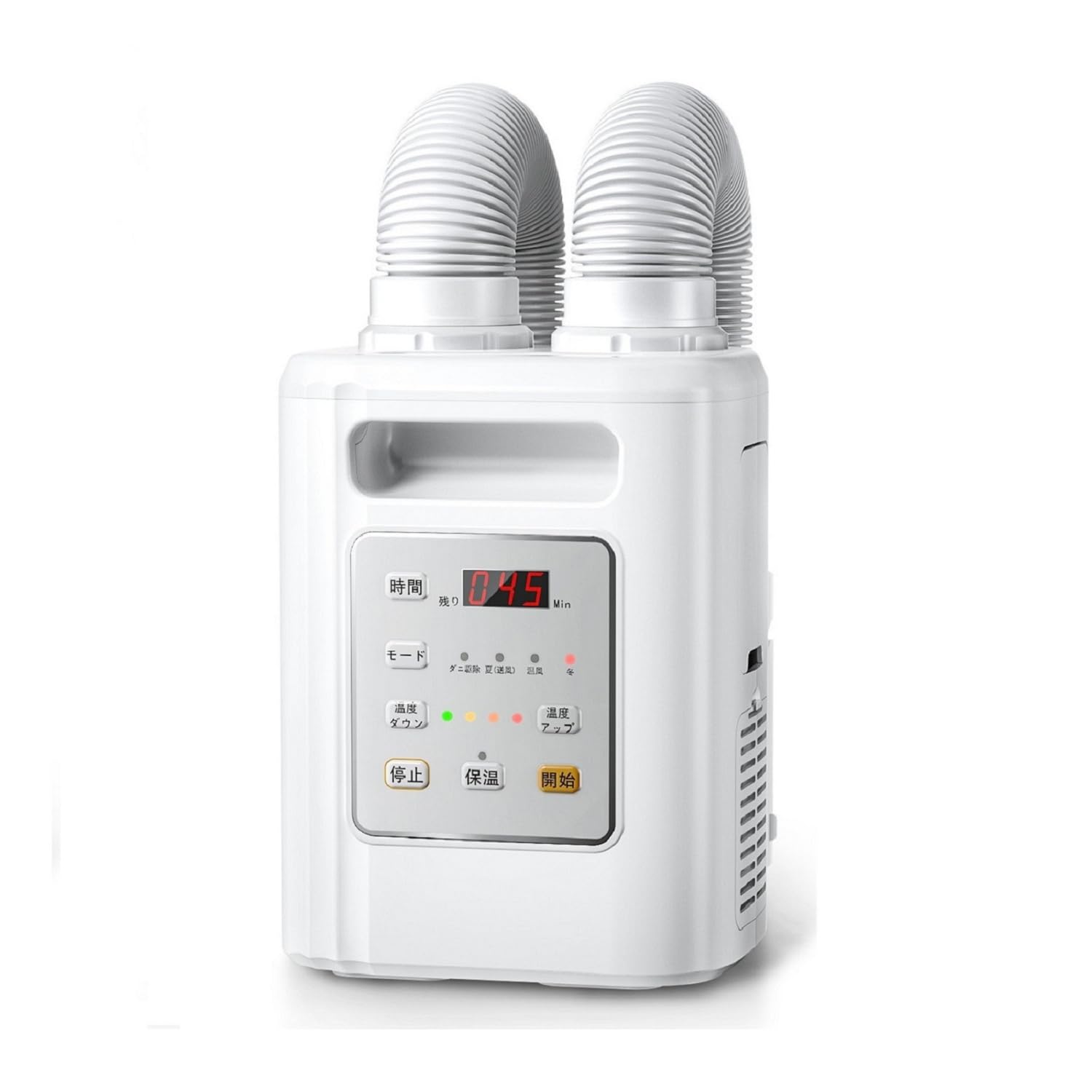 布団乾燥機 ダニ退治 布団2組・靴2組対応 ふとん乾燥機 温度調整 ツインノズル 速乾 速暖 タイマー付き 靴乾燥 布団あたため 梅雨対策 湿気取り 除湿乾燥 消臭 軽量 小型 持ち運び便利 Amazon.co.jp: 布団乾燥機 ダニ退治 布団2組・靴2組対応 ふとん乾燥機