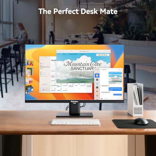 Image of 27 Inch Computer Monitor, QHD 2K 100Hz IPS Gaming Monitor, Frameless Eye Care PC Office Monitor with HDMI /USB C /DP, FreeSync, VESA, Tilt Adjustable