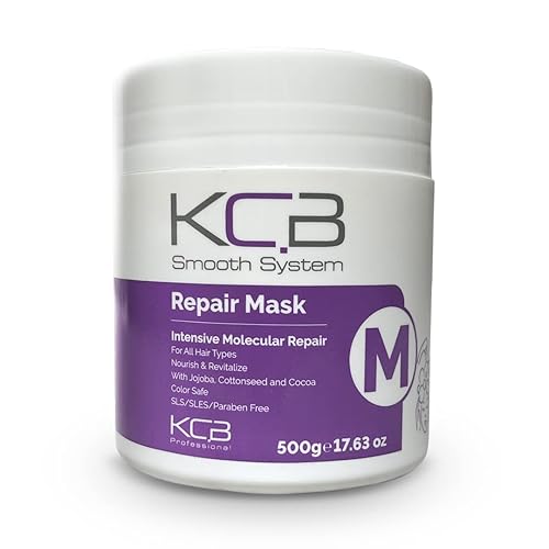 KCB Professional Mascarilla de reparación suave para alisar acondicionador profundo tratamiento capilar de unión control de encrespamiento todo tipo