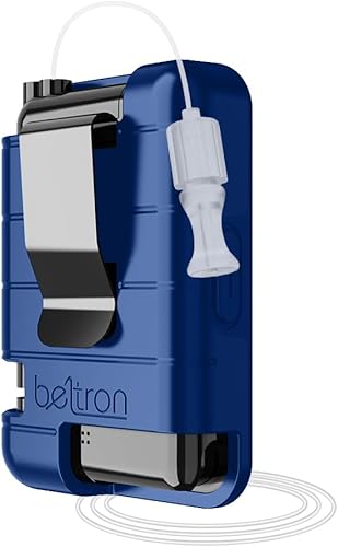 Miniatura 9 de BELTRON Funda protectora para tándem tSlim X2 Pump con clip de cinturón de metal incorporado (estuche fuerte y duradero para bomba de insulina TSlim