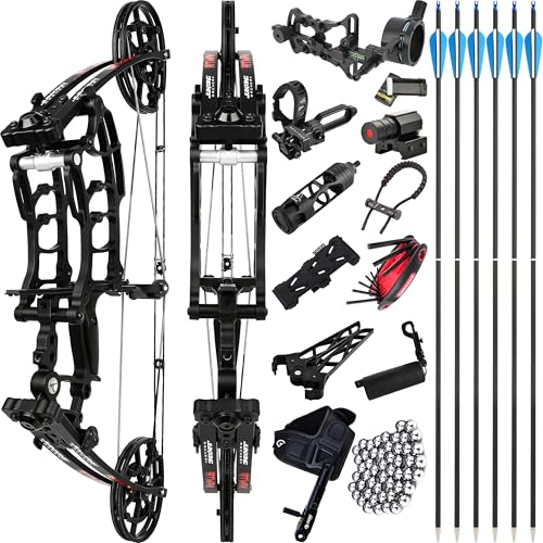 Dual-Use Compound Bow Kit 40-65 lbs