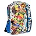AI ACCESSORY INNOVATIONS Teenage Mutant Ninja Turtles 5 PC Backpack Set, Raphael, Leonardo, Donatello, & Michelangelo 16” School Bag, TMNT Bookbag, Blue