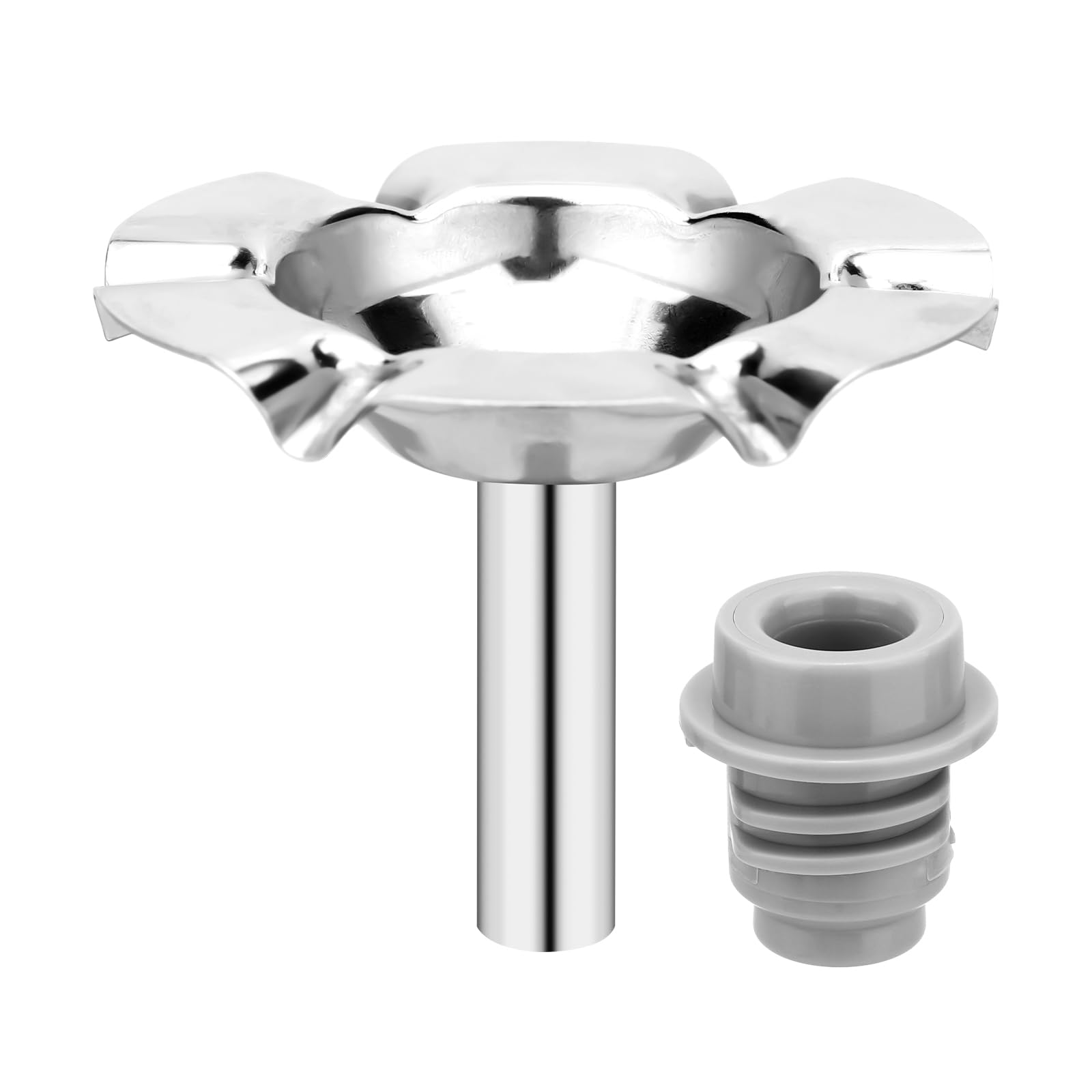 Flower Beak with Spike Holder for 88oz/2.6L Stainless Steel Water Fountain Cat, Pet & Dog Drinking Water Dispenser Spare Parts Set Accessories Fountain for Kitten
