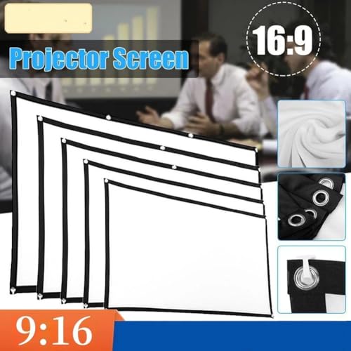Pantalla portátil para proyector 72 pulgadas 16:9 miniatura 2