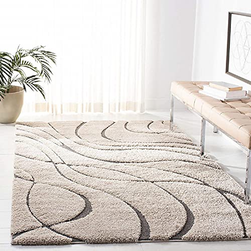 Sifa Carpet Hand Made Soft Fluffy Shag Area Rectangular Rugs With 2 Inch Thickness(2X4Feet Cream) (B09SWVC3D4) Amazon Price History, Amazon Price Tracker
