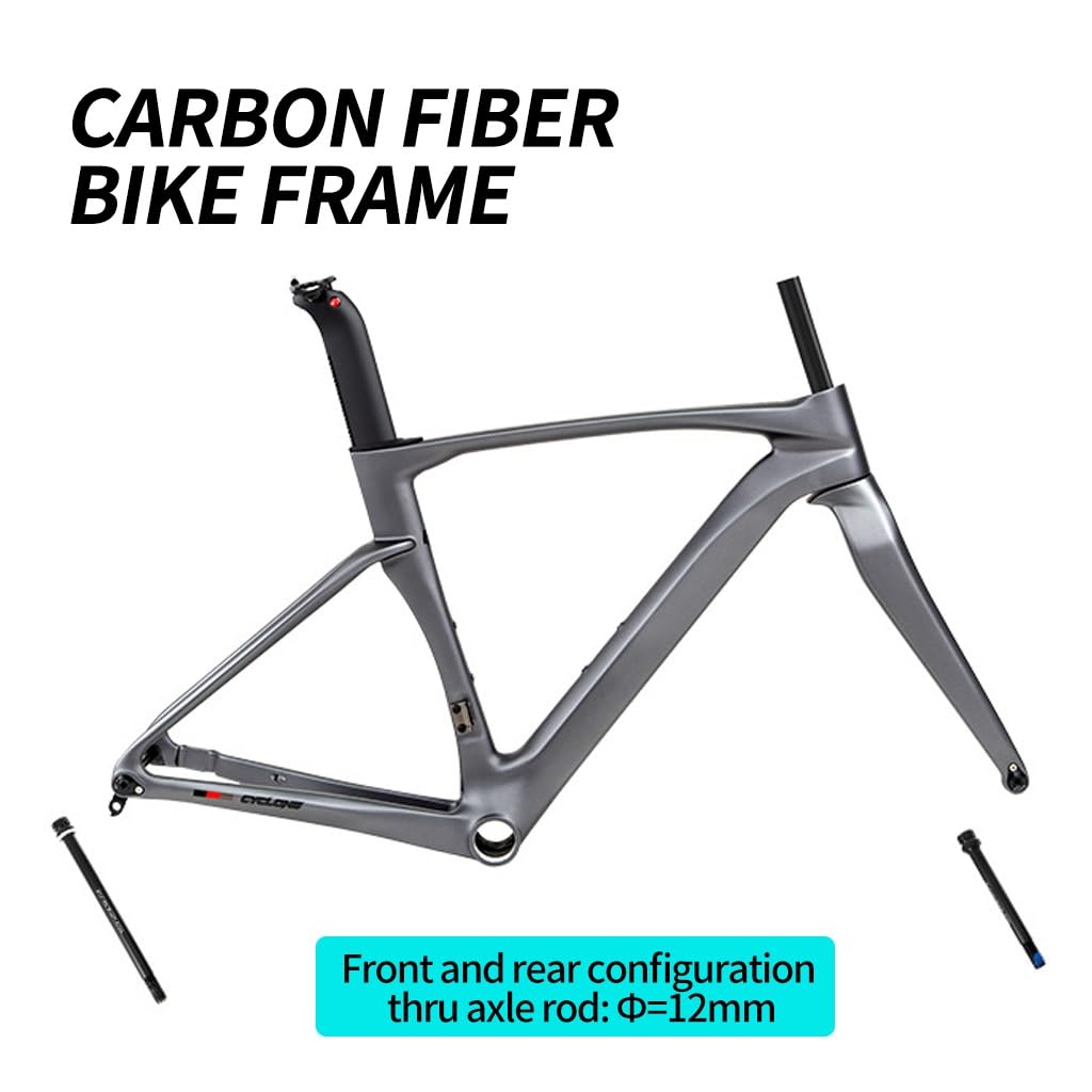 Amazon.co.jp: 700C ロードバイクフレームセット 43.5/46/48/50/52/54