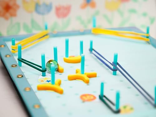 Kiwico - Pinball Machine For Kids, Mini Tabletop Pinball Machine, Stem Building Toy & Kit, Ages 5+ #TOP5