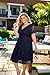 Plus Size Wedding Guest Cocktail Navy Blue Women Semi Formal Graduation Summer Party Lace Wrap Knee Length Dress Sleeve