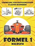  Formel 1 malbuch: Sammlung von 35 erstaunlichen f1 Autos in Aktion Rennautos für alle Altersgruppen Erwachsene zum Entspannen Rennen Motorsport ... 4-8 Jahren Kleinkinder Männer Mädchen Frauen