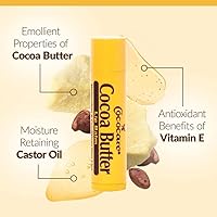 Vista 5 de Cococare Cocoa Butter Lip Balm - The Little Yellow Stick Enriched with Natural Cocoa Butter - Conditions & Protects Lips with Hydrating Formula