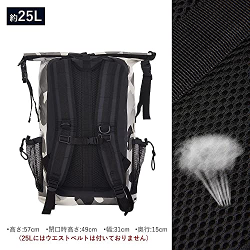 TaoTech 防水バッグ 防水素材 リュック ドライバッグ 背面ク