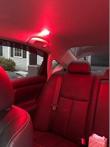 Miniatura 6 de 194 bombillas LED de color rojo brillante de 300 lúmenes, superbrillantes, 9-SMD 2835, chipsets T10 168 175 2825 W5W, bombillas de repuesto para