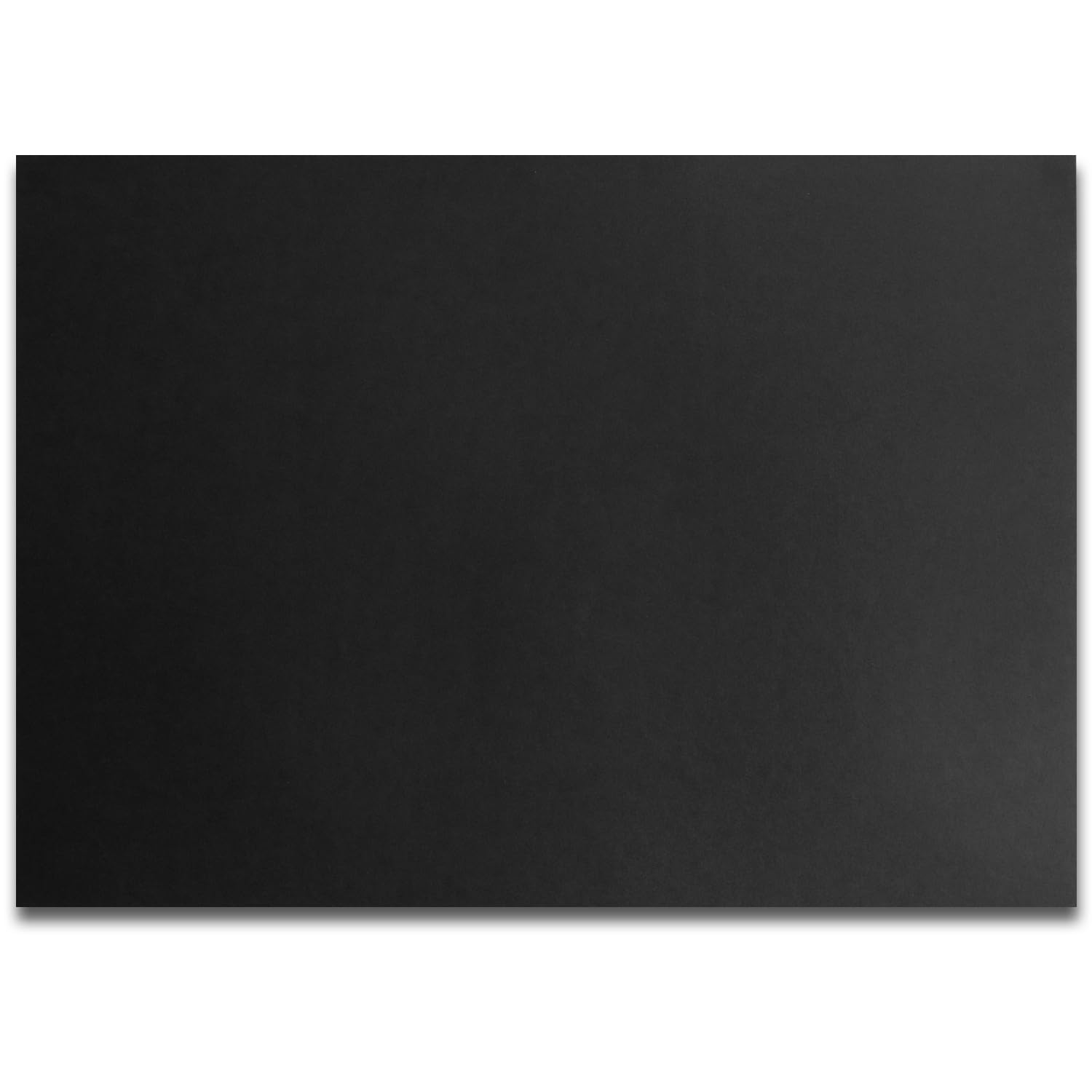 Firstnock 50 X 70 CM Black Card Paper - 6 Sheets Extra Large for Craft, Drawing, Painting, DIY Projects, School, Home and Office Use