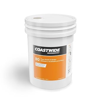 Coastwide Professional Floor Finish and Sealer 80, 5 Gal/18.9L