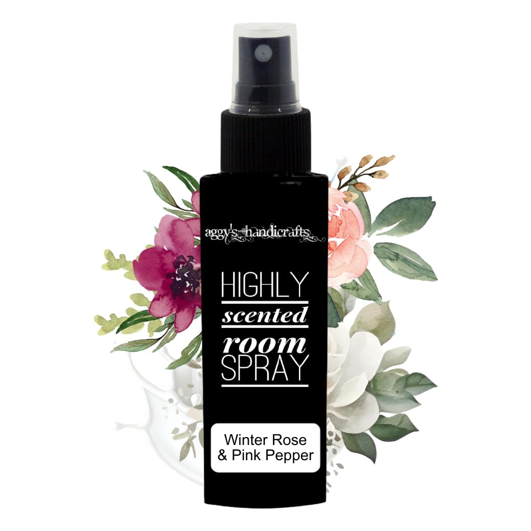 WINTER ROSE & PINK PEPPER Highly Scented Room Spray (Travel Size)
