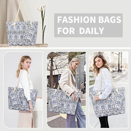 Bolsas de playa para mujer HHBWL1: bolsa de natación grande e impermeable 3
