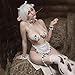 YOMORIO Women’s Sexy Cow Lingerie Cosplay Bikini Outfit with Stocking for Roleplay & Themed Photography