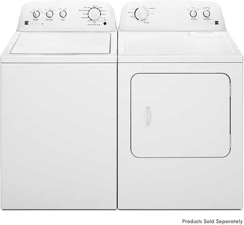 Miniatura 2 de Kenmore Secador de gas de carga frontal de 29 pulgadas con protector antiarrugas y capacidad total de 7.0 pies cúbicos, color blanco