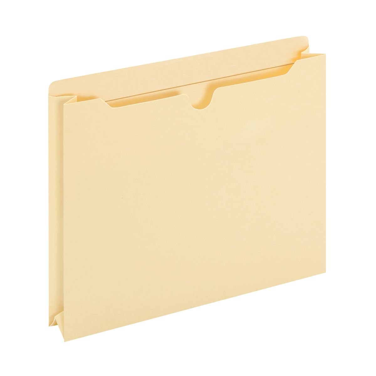 GlobeWeis Manila File Jackets, 2 Inch Expansion, Double Top, 9.5 x 11.