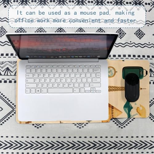 Funda de viaje para portátil Sepia Tone en terciopelo holandés de tacto premium 5