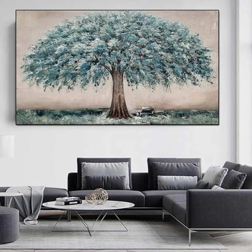 Grand format 70 x 140 cm sans cadre : la solution pour habiller un grand mur vide de salon