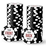 Enzo Goods Custom Poker Chips | Custom Poker Chip Sets of 50, 100, 200 or 500 |...