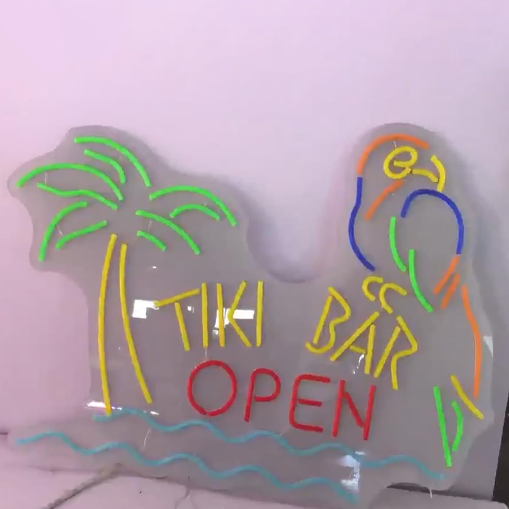 LED signe barre enseignes au néon boissons lumières LED Tiki Bar mur décoratif lampes de nuit décoration de fête lumière USB luminosité réglable