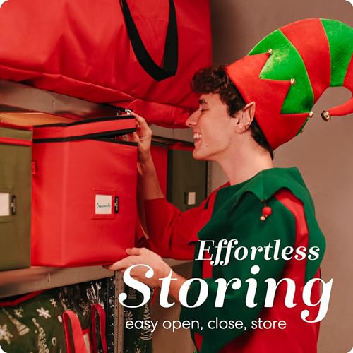 image for Handy Laundry, Christmas Ornament Storage - Stores up to 64 Holiday Or