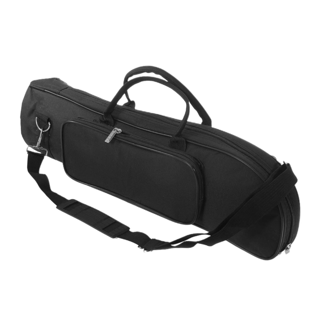 POPETPOP Bolsa Trompeta Oxford con Acolchado Protección Compartimentos Correa Hombro y Asa para Transporte Seguro Instrumento