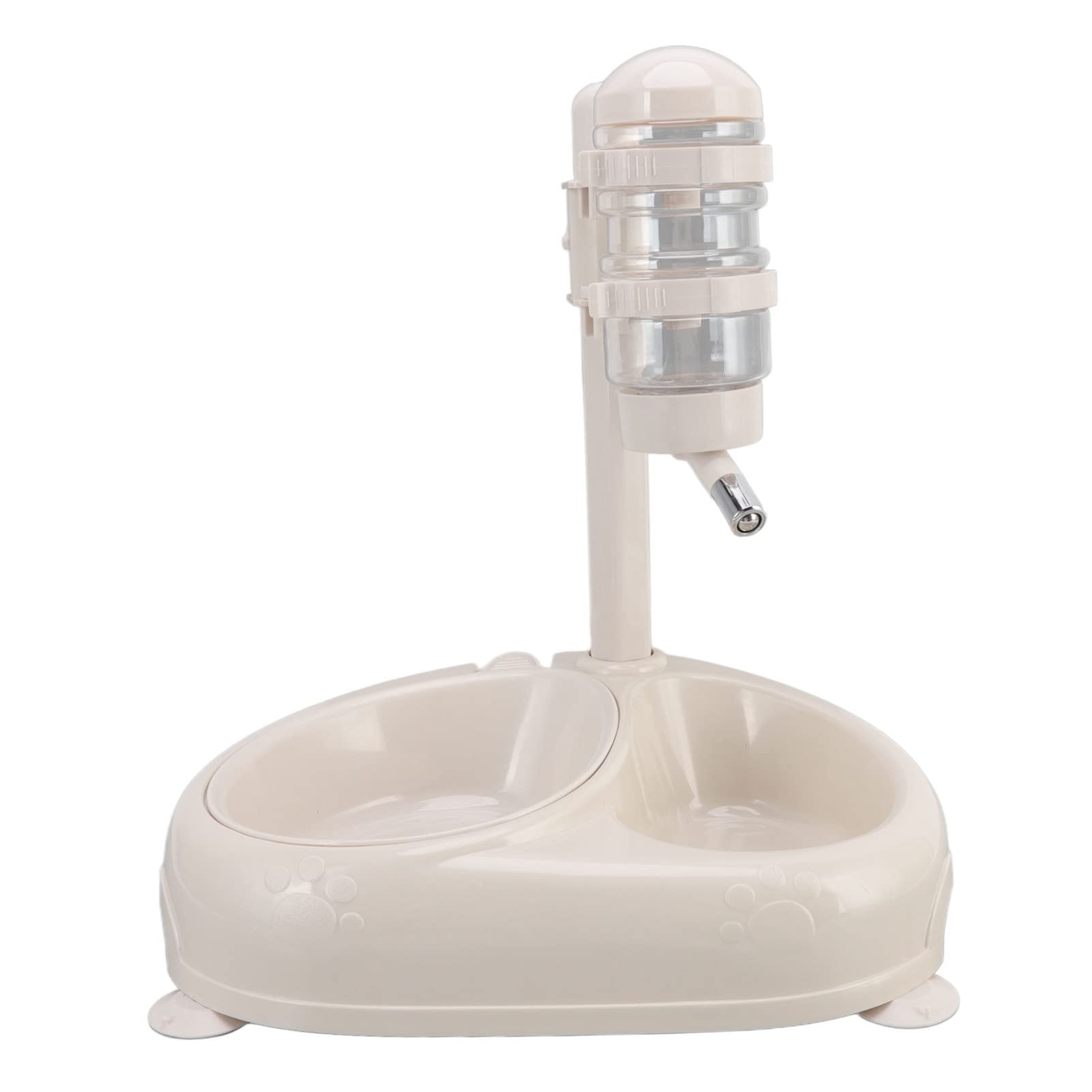 Distributeur d'eau pour Animaux de Compagnie Bol Automatique Anti-dérapant Hauteur Réglable Chien Distributeur d'eau Debout Distributeur de Nourriture pour Chiot Chat