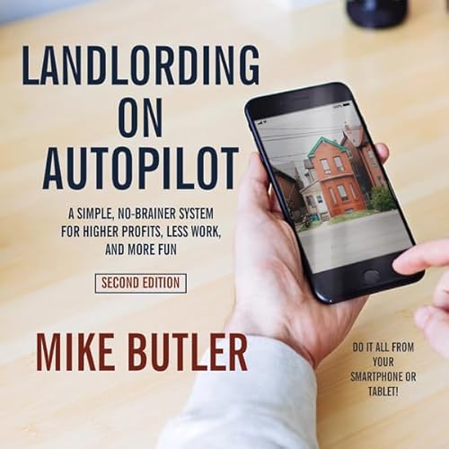 Landlording on AutoPilot Audiolivro Por Mike Butler capa
