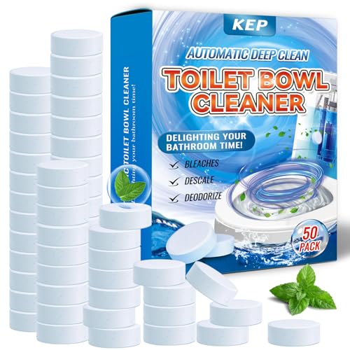 Automatic Toilet Bowl Cleaner Tablets–Fresh...