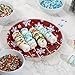 Christmas Sprinkles Bulk - 2.2 LB - Xmas Tree Jimmies - Red, Green & White Confetti for Dessert Decorating - Holiday Baking Toppings for Gingerbread, Cupcakes, Cookies, Cake Pops