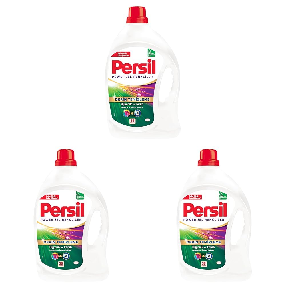 Persil Sıvı Çamaşır Deterjanı Jel Color 38 Wl, Renkliler 38…