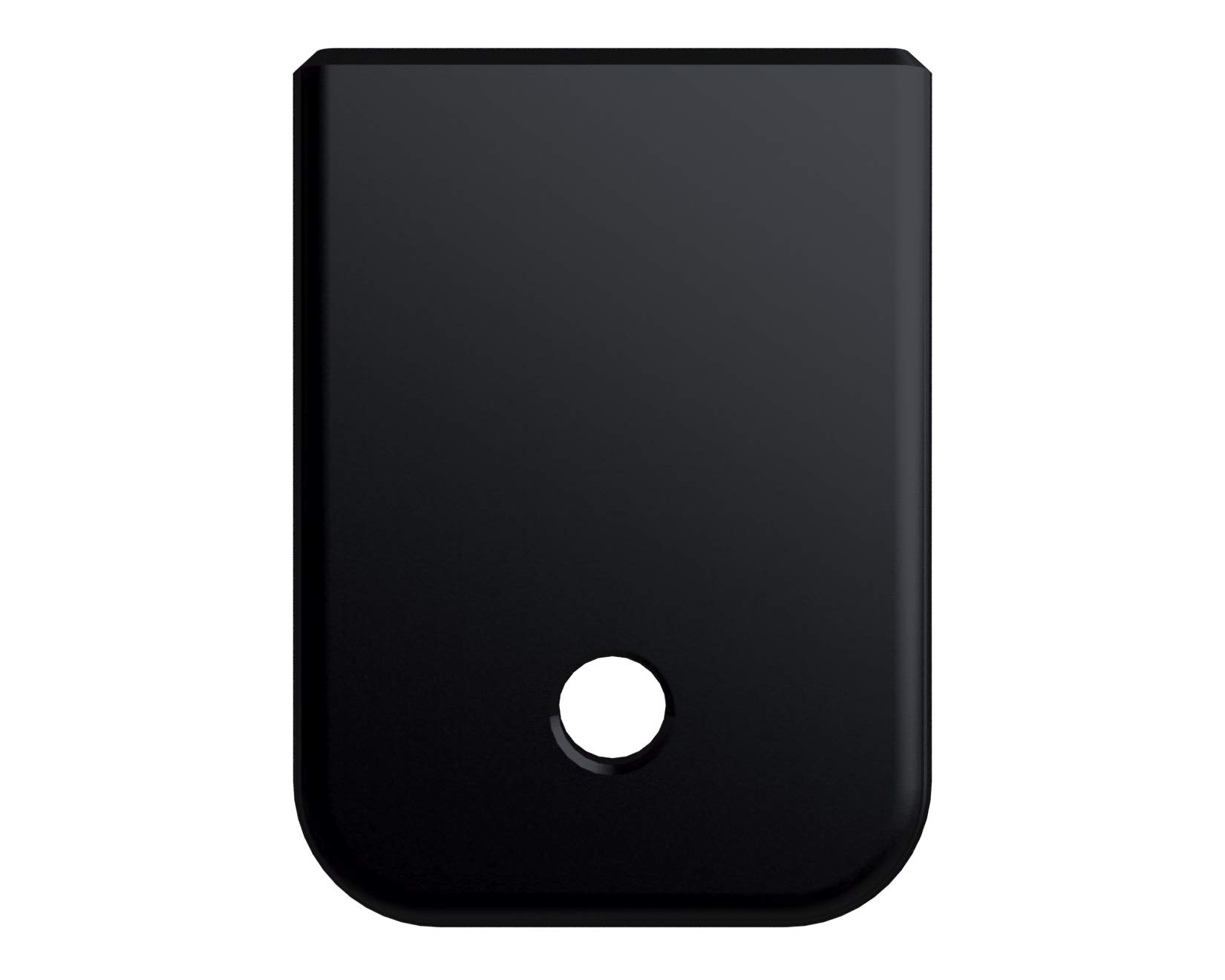 Rowe Tactical Magazine Base Plate for Glock Gen 1-5 - Black (Flat Sides) - Fits 9mm .40 Cal .357 Sig 45 Gap.