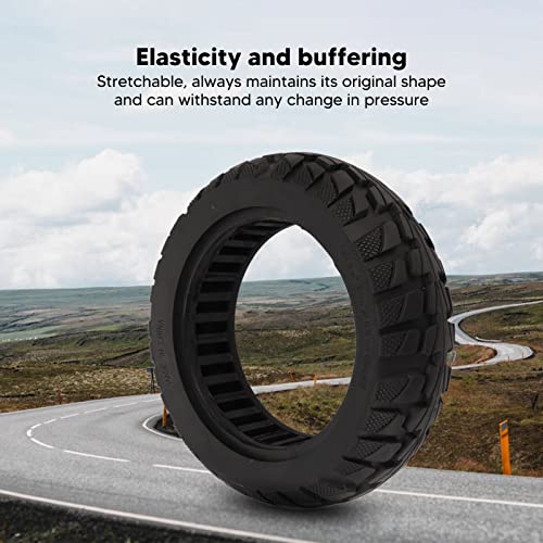 Uxsiya Scooter Solid Tire Replacement, Off Road Solid Tire 10 Inch Rubber Solid Tire Replacement for Electric Scooter with 10x2.7 6.5 Outer Tire - Image 6