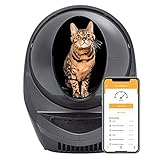 Litter-Robot 3 Connect by Whisker (Grey) - Automatic, Self-Cleaning Cat Litter Box, WiFi Enabled, Works with Any Clumping Litter, 18-Month Warranty, Designed & Assembled in USA