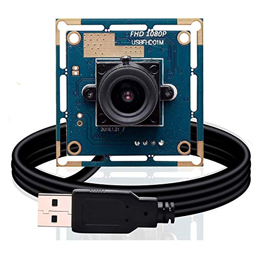 Svpro 2-Megapixel-HD-Freier Treiber für USB-Kameras 1/2 7  CMOS OV2710 Maximale Auflösung 1920X1080 USB-Webkameramodul Unterstützung für MJPEG Android Linux Windows (SV-USBFHD01M-L36)