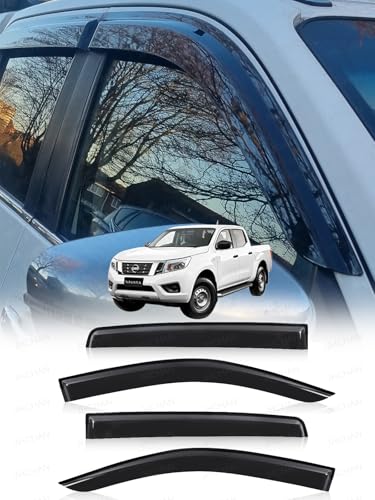 Déflecteurs d'air Nissan Navara parfaits pour aérer l'habitacle lors de vos sorties outdoor
