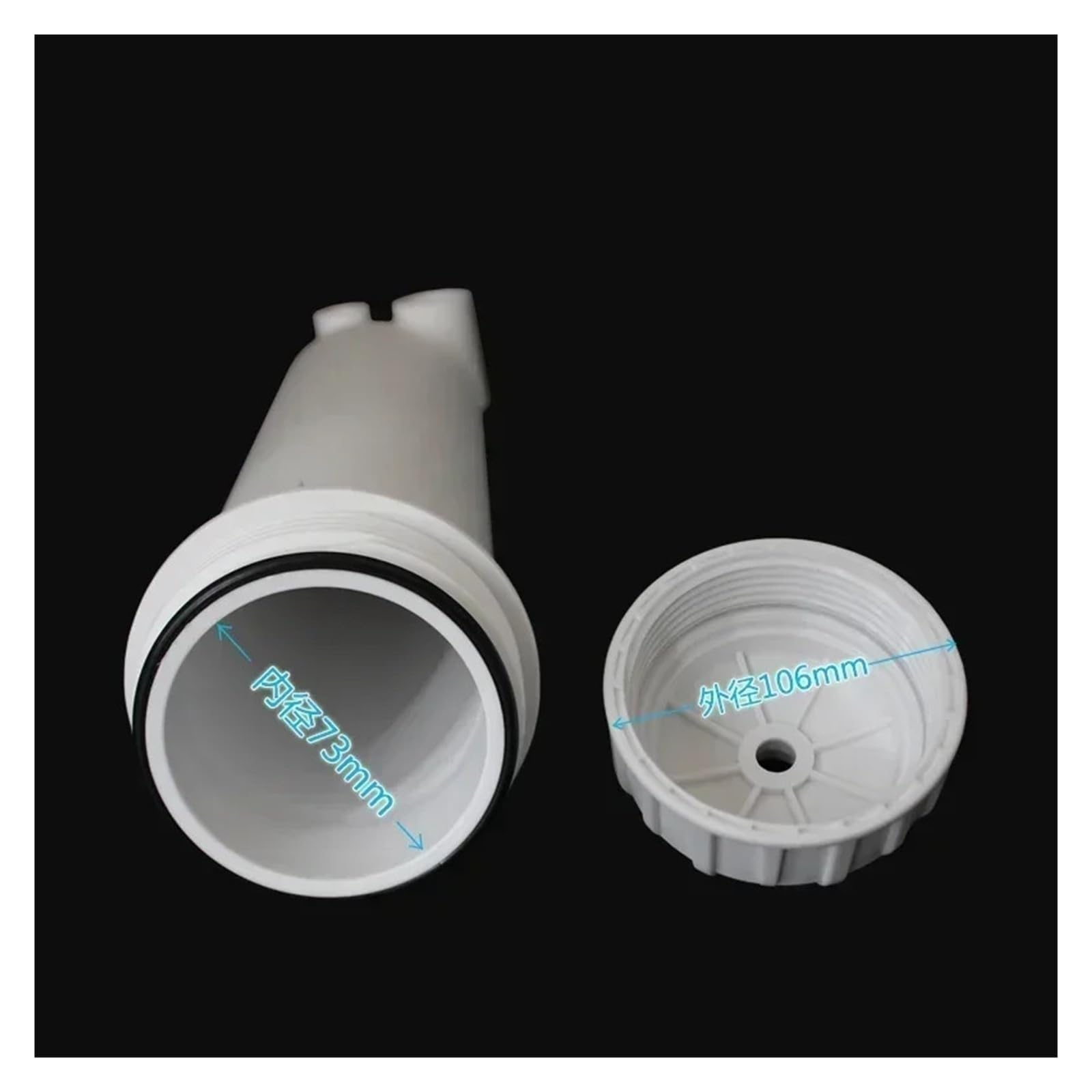 Sostituzione del filtro dell'acqua a membrana for osmosi inversa da 600 Gpd, cartuccia del filtro dell'acqua 3013-600, membrana RO con alloggiamento per sottolavello