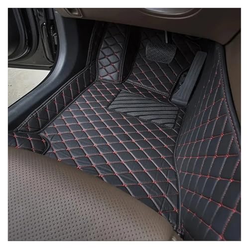Tapis de sol EV9 en cuir PU luxe : protection auto imperméable