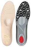 Pedag Viva High Semi-Rigid Support for High Arches with Metatarsal Pad and Heel Cushion, Leather, Tan, Us W12/M9/EU 42